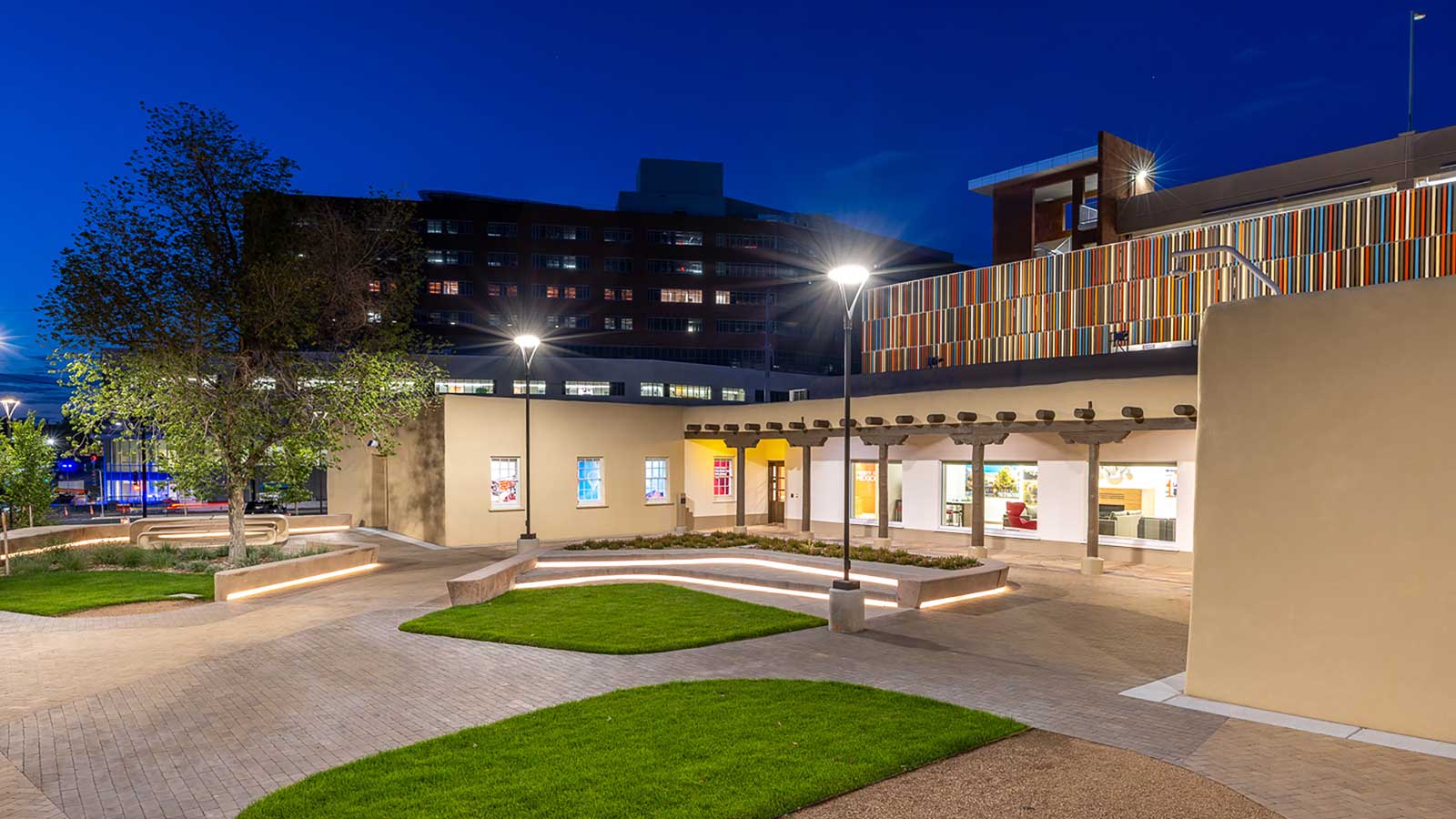 The University of New Mexico's Lobo Welcome Center is officially open